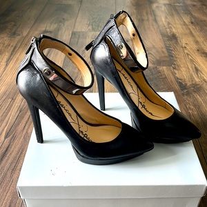 Jessica Simpson Black JS-Voilla 7.5M Heels